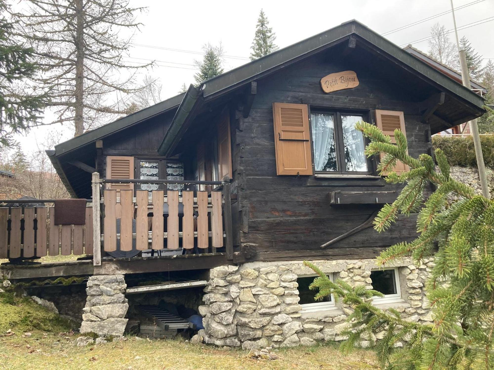 Entire Cozy Chalet In St-Cergue - 30 Min From Geneva Saint-Cergue Exteriör bild
